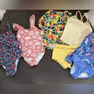 Lot of bathing suits 4t